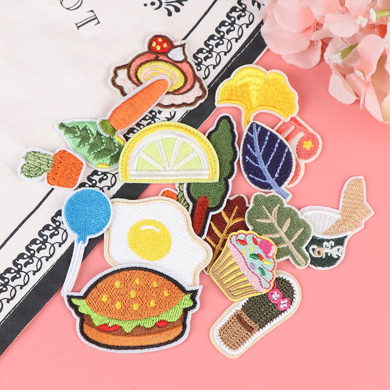 Set 13 miếng vá may đồ nhiều kiểu dáng độc đáo