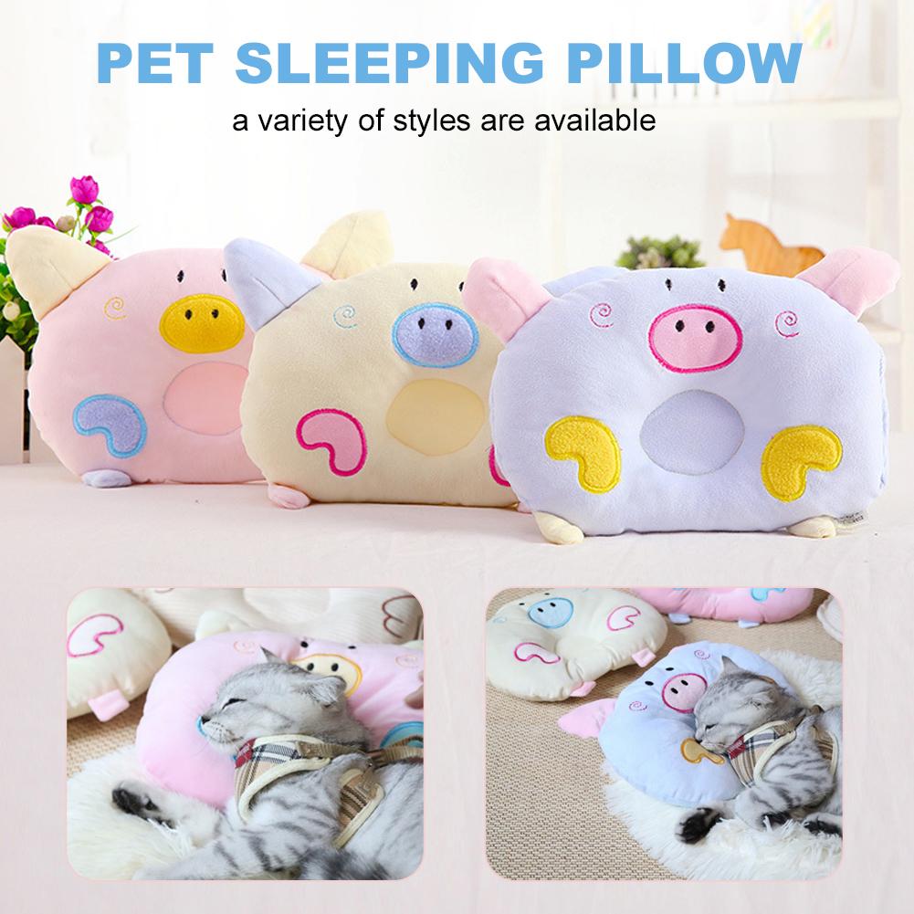 Gối ngủ cho thú cưng Hình con heo dễ thương Gối cho thú cưng Đệm cho chó mèo Đồ dùng cho thú cưng cho chó vừa nhỏ
