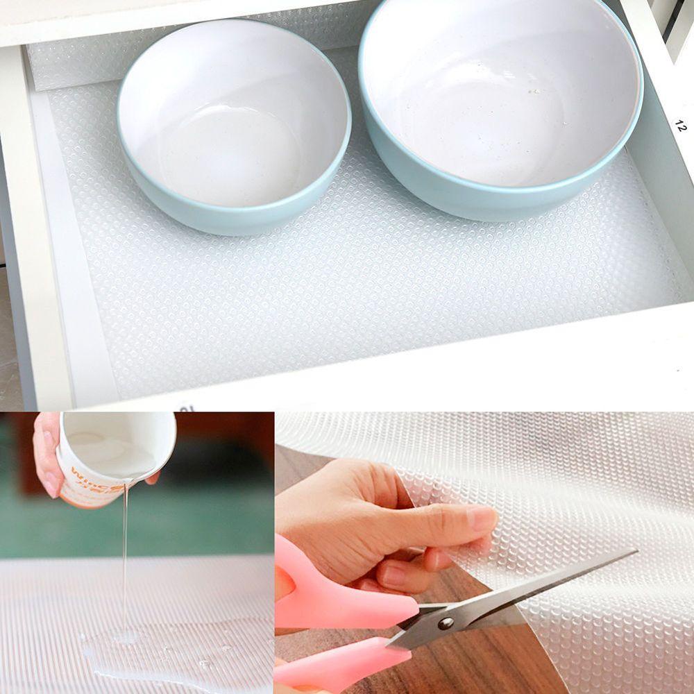 Thảm Lót Ngăn Kéo Tủ Bằng EVA Trong Suốt Chống Trượt Không Thấm Nước