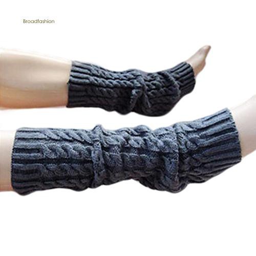 Tất ống đan len giữ ấm