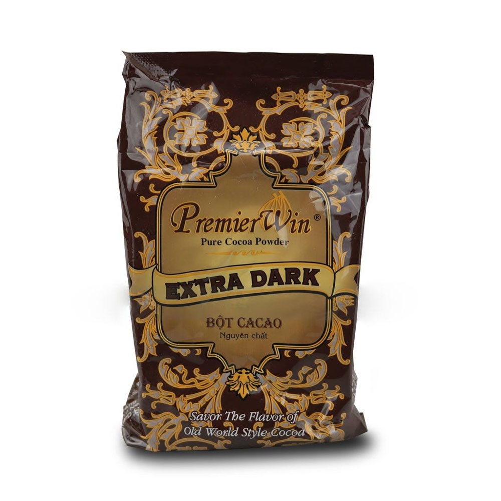 Bột ca cao Extra Dark hiệu Premier Win gói 250g. Hàng công ty có sẵn. Giao hàng ngay