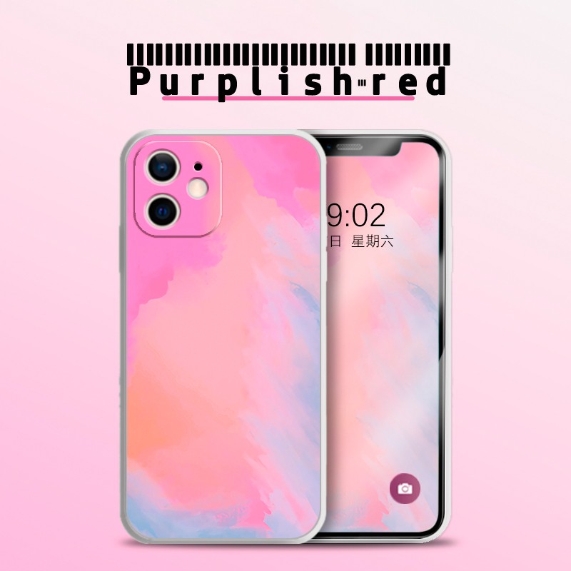 Ốp lưng iPhone 6 6s Plus 7 8 Plus SE 2020 X Xs Max XR 11 Pro Max 12 Pro Max 12 Mini Vỏ bọc điện thoại TPU màu nước mềm