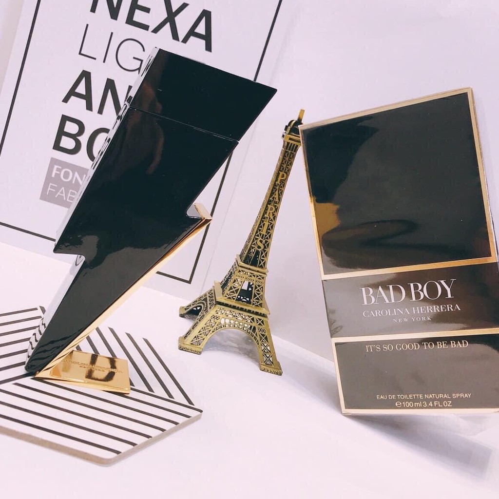 Nước hoa nam Carolina Herrera Bad Boy EDT 100ml | BigBuy360 - bigbuy360.vn