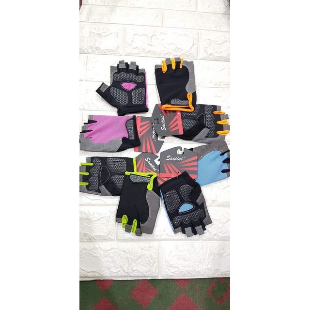 Găng tay đi xe máy, tập gym, chống nắng cho  nữ tập tạ đi phượt giá giá GTN-7777