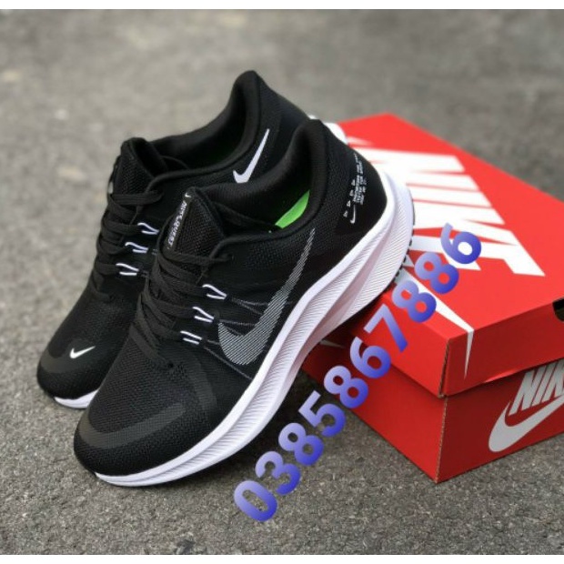 Giày Nike Running Quest 4 (2021) Black/White Nam (M) [Auth - Chính Hãng - FullBox] SAIGONSNEAKER79STORE