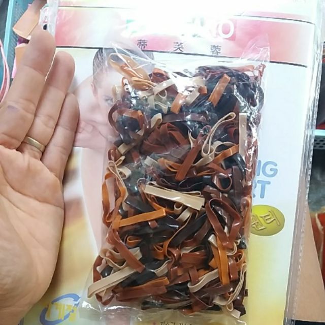 1 gói chun buộc tóc mầu mới