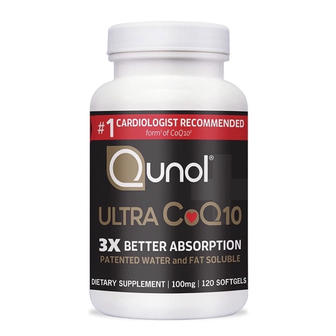 Viên uống bổ tim,hỗ trợ vận động nhanh, tăng cường sk Qunol Ubiquinol CoQ10 200mg 60 viên USA