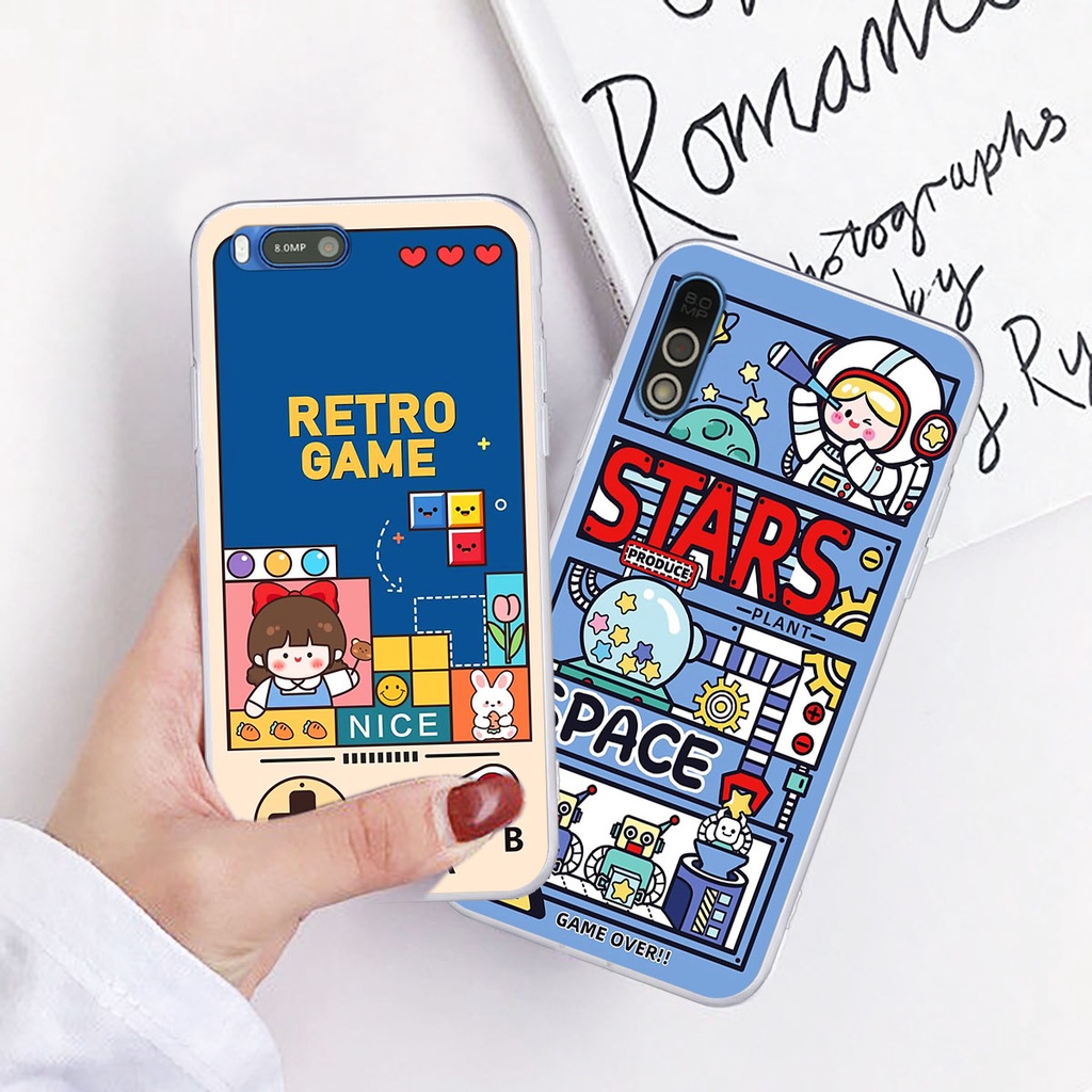Ốp lưng Vsmart Bee / Bee 3 hình phi hành gia, roro jump, điện tử dễ thương - Giá rẻ tốt nhất
