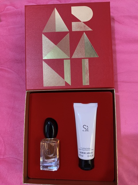 Bộ Quà Tặng, Set Nước Hoa Giorgio Armani SÌ EDP ( 30ML + 75ML )