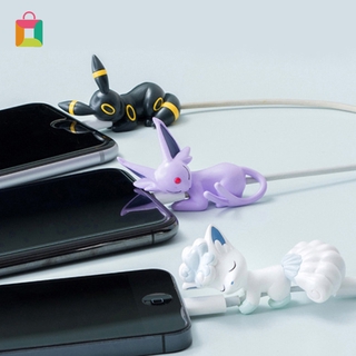 Vỏ bảo vệ dây cáp hình thú vật Pokemon dễ thương