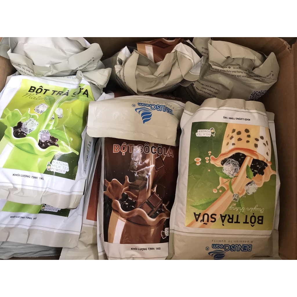 BỘT LÀM TRÀ SỮA KINH DOANH VỚI HƠN 30 HƯƠNG VỊ KHÁC NHAU