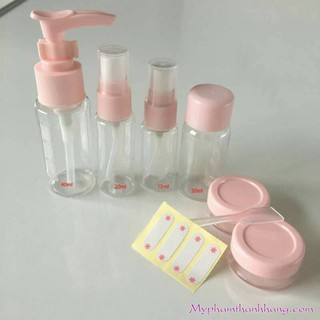 Bộ chiết mỹ phẩm mini-Hàn Quốc