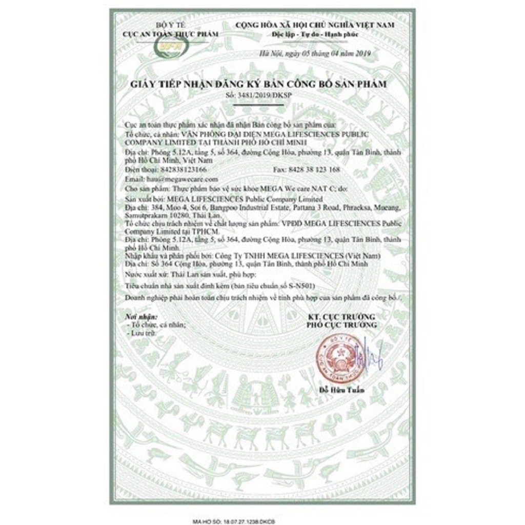 Viên uống bổ sung vitamin c Mega Nat C 1000mg làm đẹp da, tăng cường đề kháng lọ 30 - 60 viên