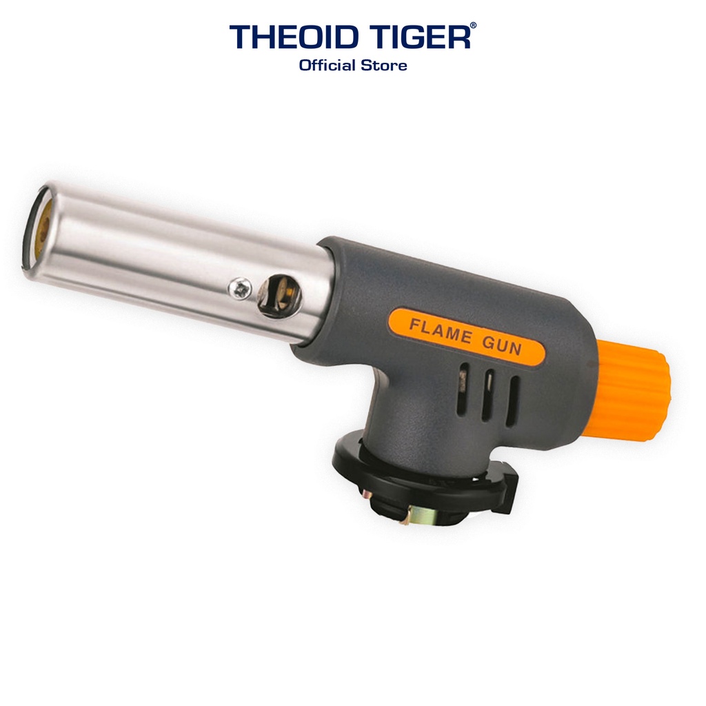 Theoid Tiger Khò ga mini Flame Gun sử dụng cho bình gas nhỏ dùng để nướng, thui, mồi lửa, chế biến thực phẩm