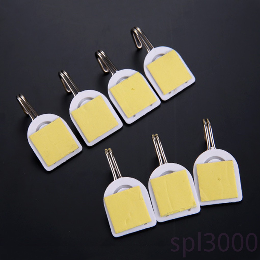 Set 6 móc treo đồ cốc hút dán tường tiện lợi