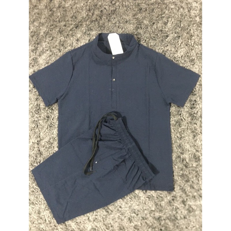 Bộ đũi nam -Bộ đũi cộc cổ tàu chất liệu cao cấp thoáng mát tạo cảm giác thoải mái cho mặc vào mùa hè New2_Shop | BigBuy360 - bigbuy360.vn