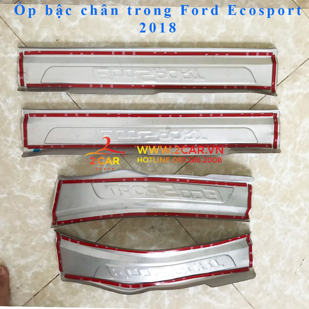 Ốp bậc cửa xe Ecosport - Ốp bậc cửa trong Ecosport 2018