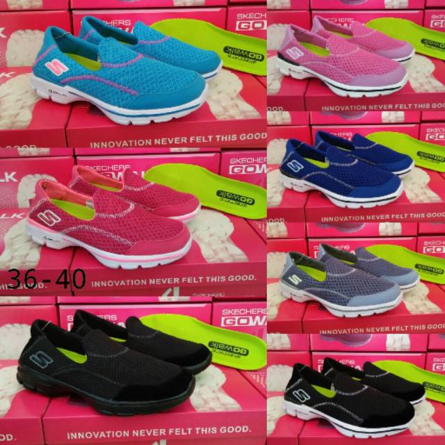 Skechers Skechers Go Chính Hãng Chất Lượng Dành Cho Nữ