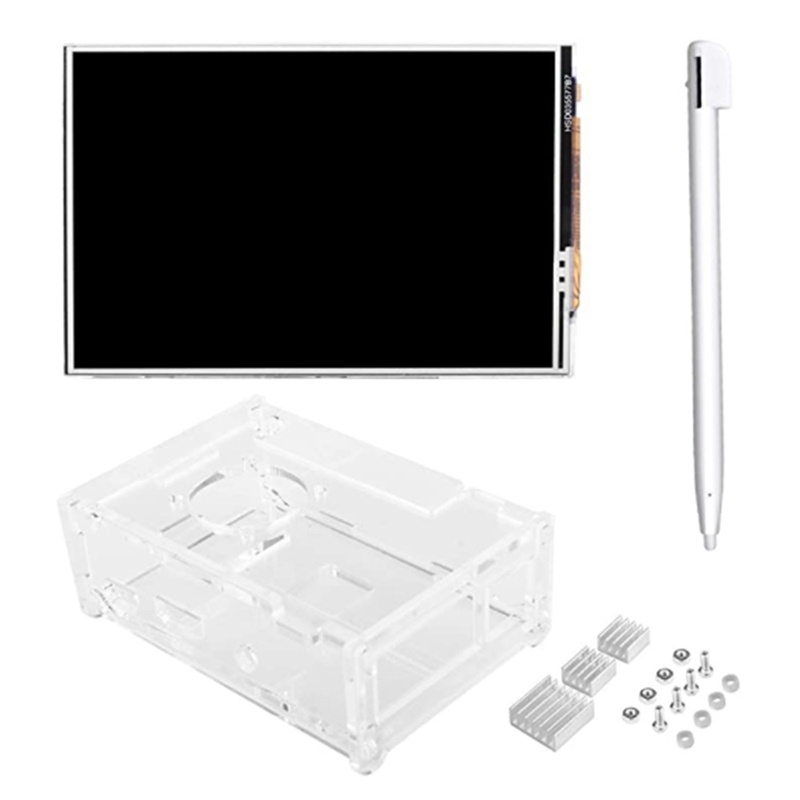 Màn Hình Cảm Ứng 3.5 Inch Kèm Bút Cảm Ứng 320X480 Cho Raspberry Pi 4B / 3B +