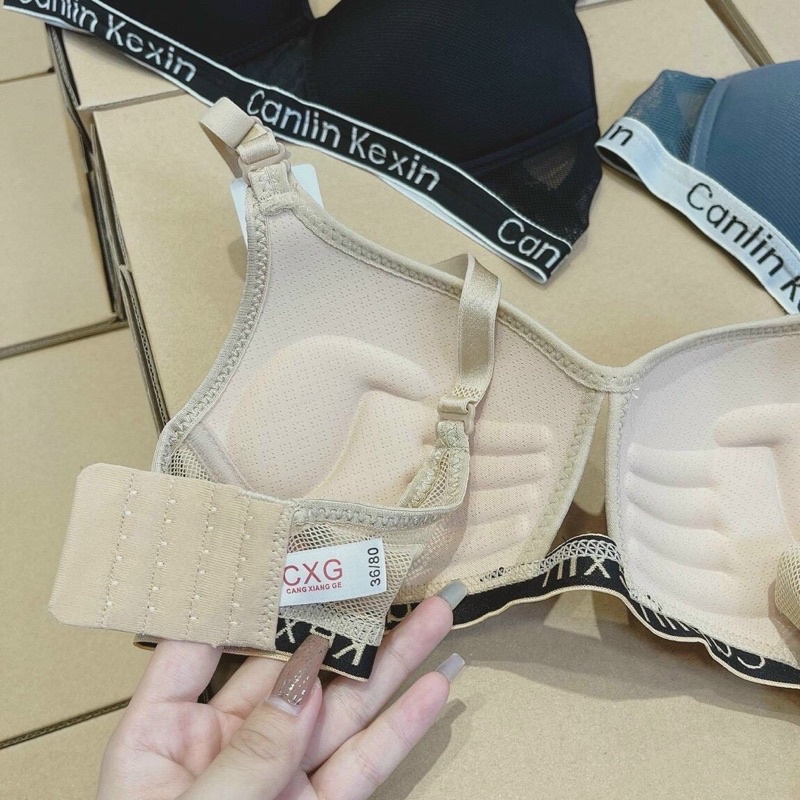 Áo Ngực Nâng bàn tay, Áo lót Không gọng thông hơi Calinkexin chính hãng CK106