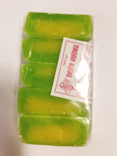 Bánh dẻo đậu xanh lá dứa
