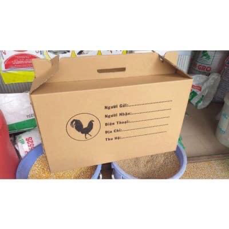 Thùng carton đựng gà
