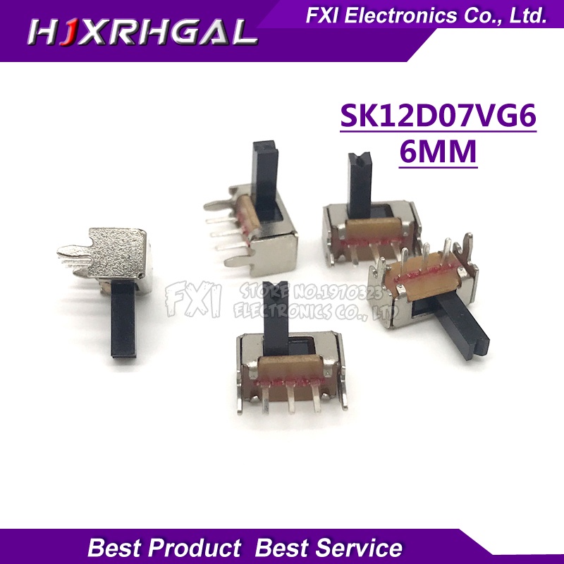 Set 20 Công Tắc Đòn Bẩy SK12D07VG6 6mm Chuyên Dụng