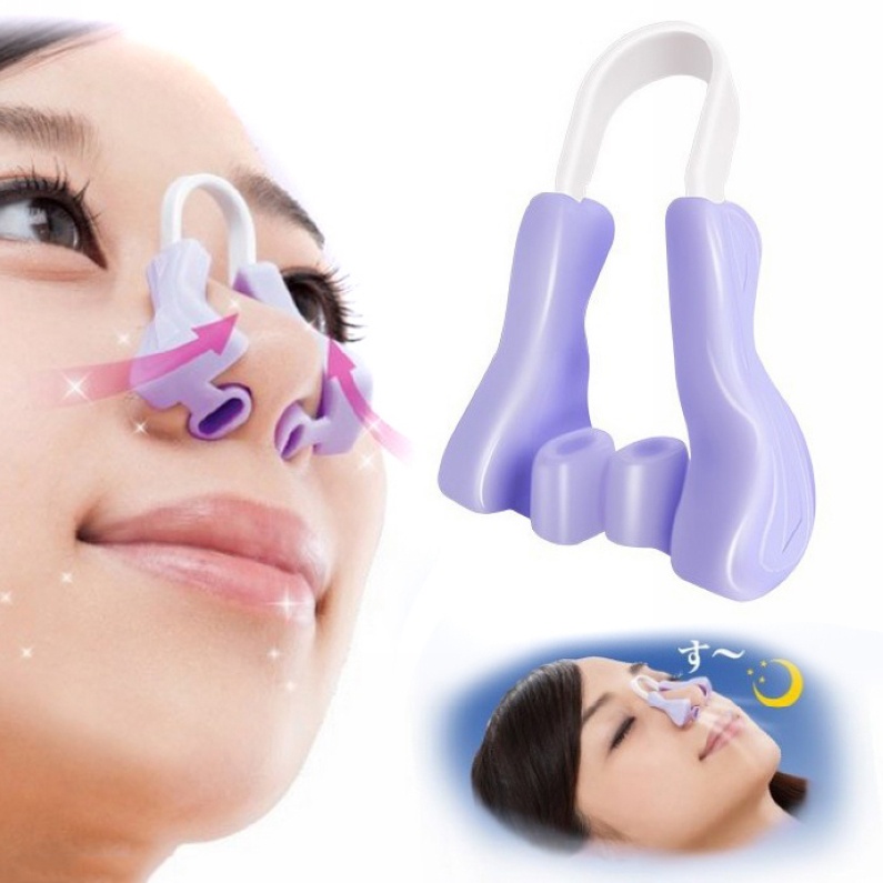 (Hồng / Tím) Kẹp Nâng Mũi Dễ Sử Dụng