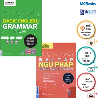 Sách - Combo Bài Tập Ngữ Pháp Tiếng Anh Căn Bản+ Ngữ Pháp Tiếng Anh Căn Bản - Mcbooks