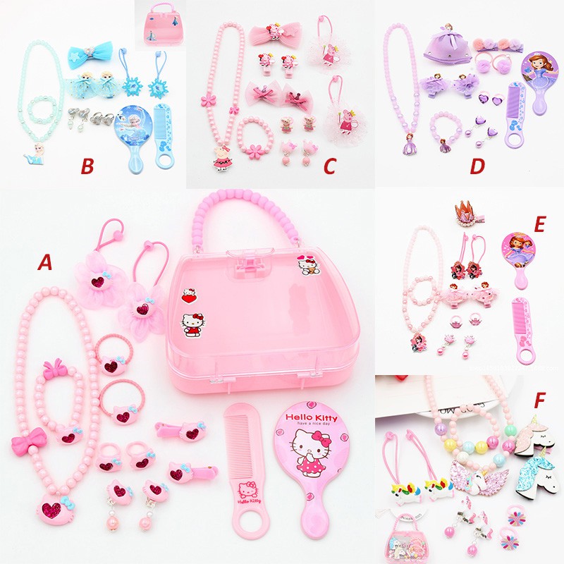 Dây Chuyền Ngọc Trai Mặt Mèo Kitty Dễ Thương Cho Bé Gái