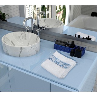 Mua HomeBase HLS Khăn tắm 100% cotton  siêu dày mềm mịn thấm nước nhập khẩu từ Thái Lan chuẩn khách sạn 38x81cm - Xanh dương