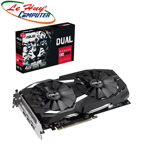 Card màn hình - VGA ASUS Dual Radeon RX560 4GB GDDR5