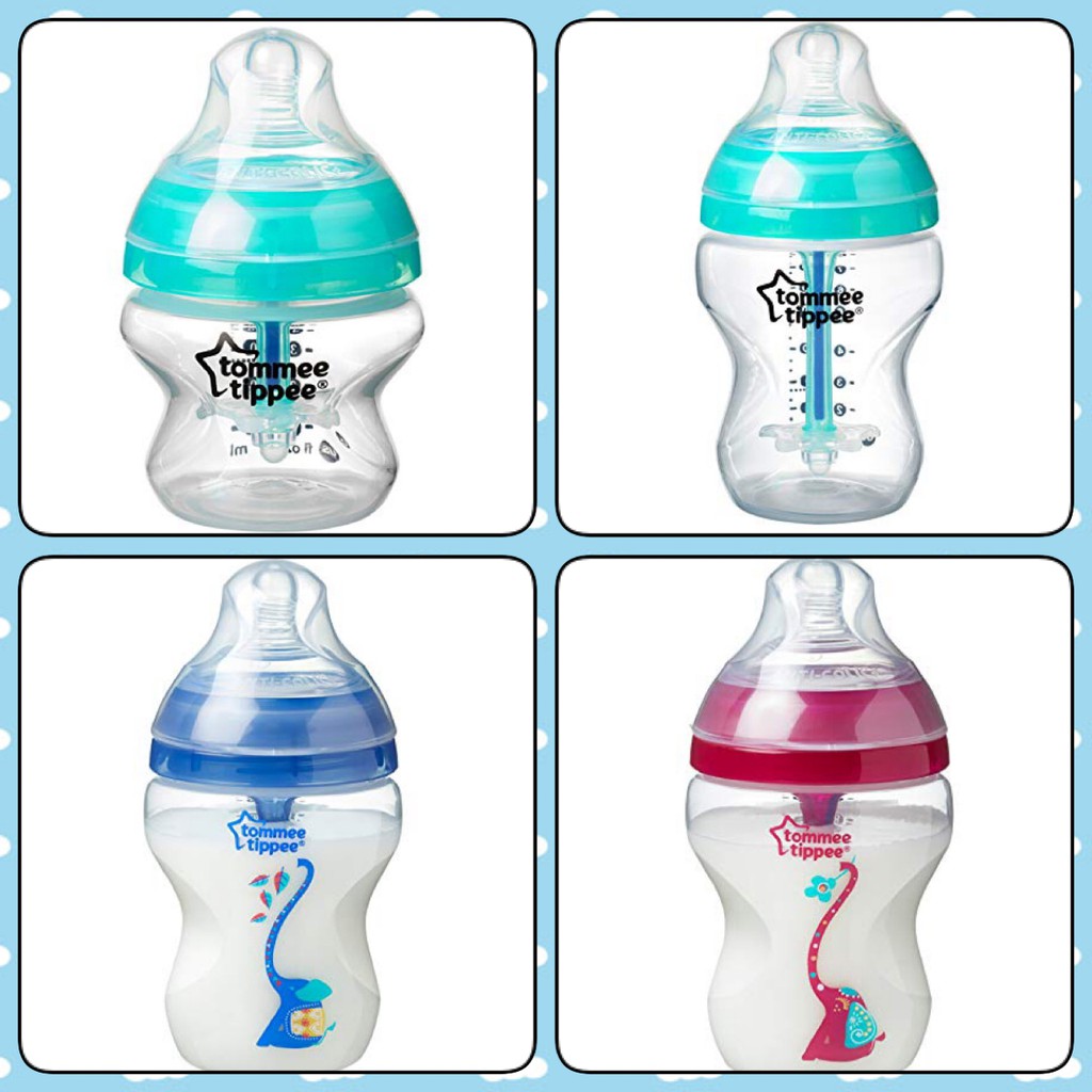 Bình Sữa TOMMEE TIPPEE 150ml - 260ml Báo Nóng Advanced Anti-Colic