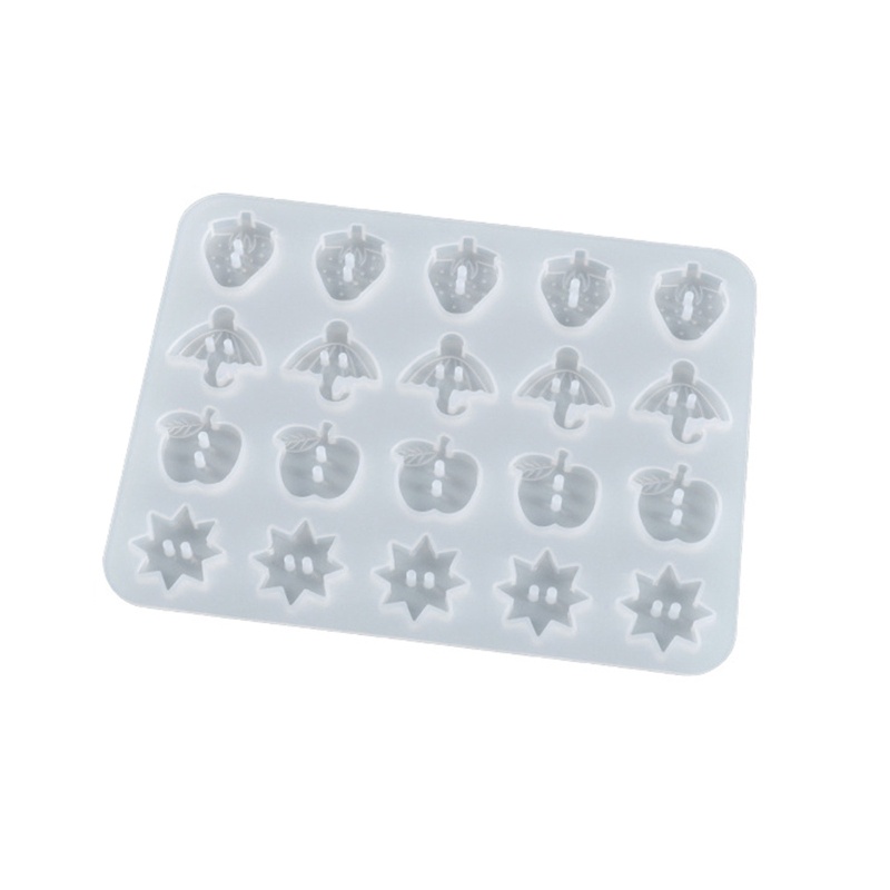 Khuôn Silicone Tạo Hình Nút Độc Đáo Làm Trang Sức