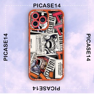 ốp iphone in hình one piece cạnh vuông cute 6/6plus/6s/6splus/7/7plus/8/8plus/x/xr/xs/11/12/13/pro/max/plus/promax