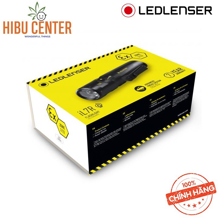 [CÔNG NGHIỆP] Đèn Pin Chống Cháy Nổ LEDLENSER iL7R - 360 Lumens