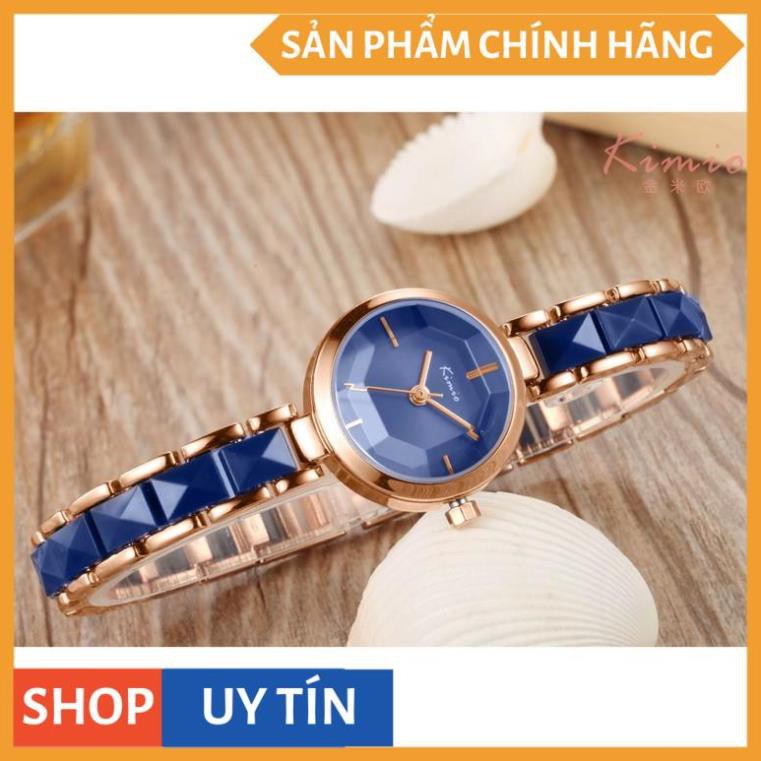 Đồng hồ nữ Kimio 6120 hàng chính hãng dây kim loại sang trọng