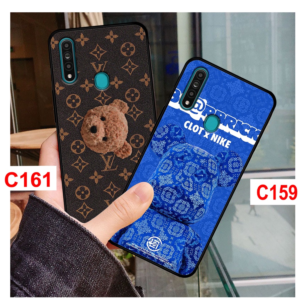 Ốp lưng Oppo A31 in hình gấu bearbrick thời trang cao cấp. Ốp oppo a31 rẻ bền đẹp.