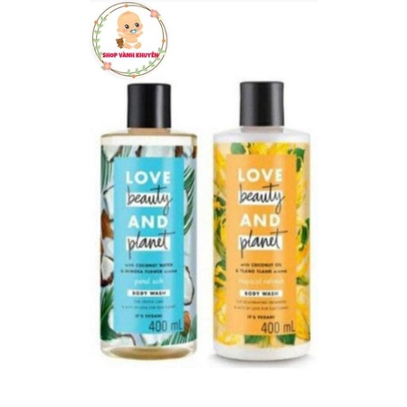 Sữa Tắm Love Beaut and Planet 400ml