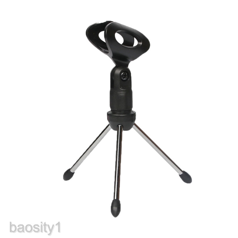 Chân đứng ngắn kẹp micro để bàn không trượt có thể điều chỉnh