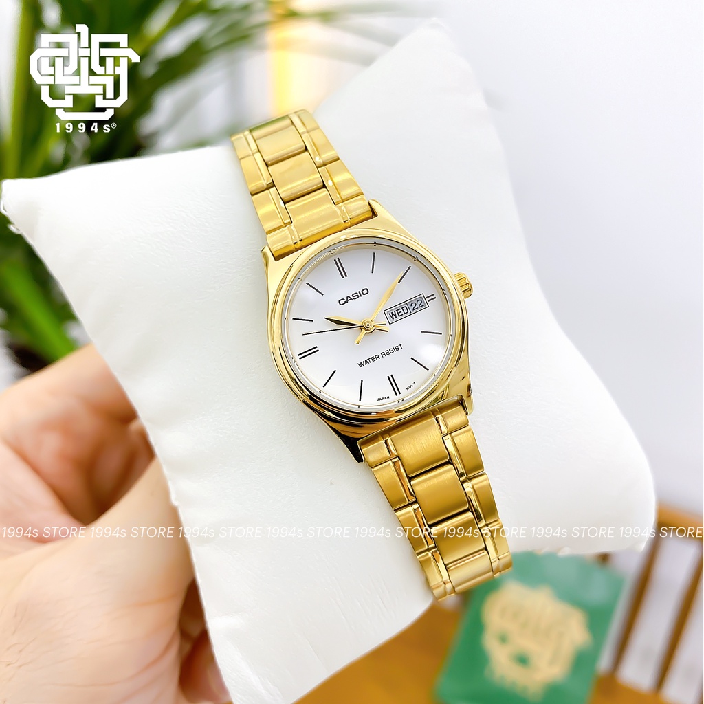 Đồng hồ nữ Casio LTP-V006G-7B dây thép không gỉ, chống nước, hàng chính hãng