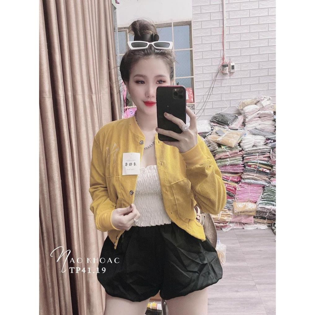 ÁO KHOÁC KAKI NHUNG CỰC ĐẸP TP41.19 ⚡100% ẢNH THẬT⚡