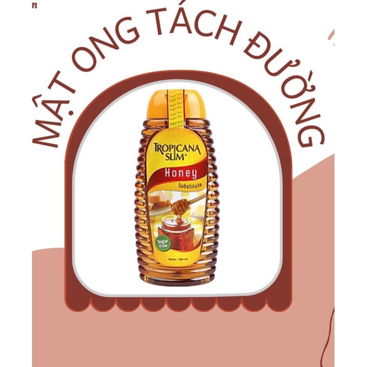 Mật Ong Ăn Kiêng Không Đường Tropicana Slim Honey 350ml - Tăng Sức Đề Kháng Cho Cơ Thể