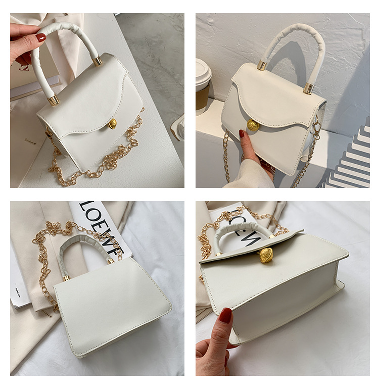 Túi đeo chéo IELGY phối dây mắc xích thời trang cho nữ