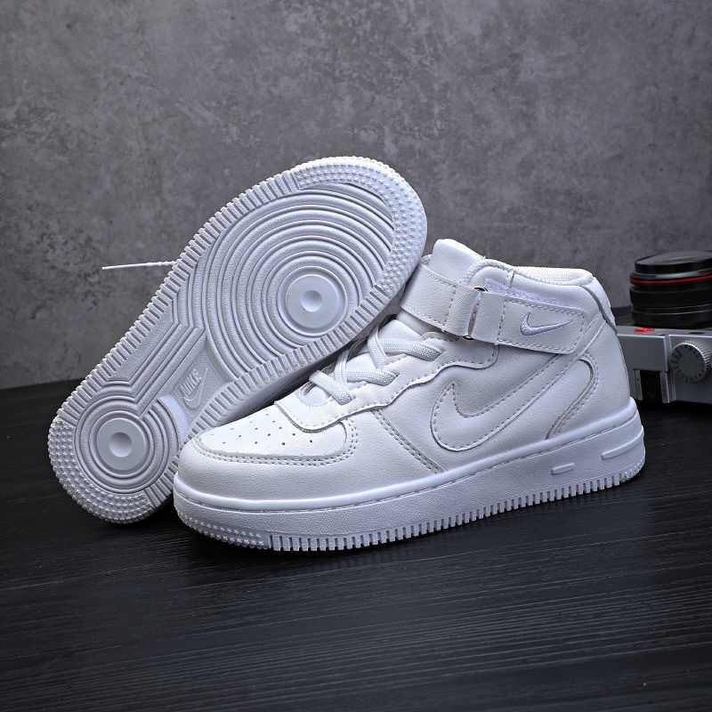 Giày Air Force 1 Mid Air Force One In The White To Create Pocket Dành Cho Trẻ Em