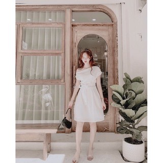 đầm lệch vai <3