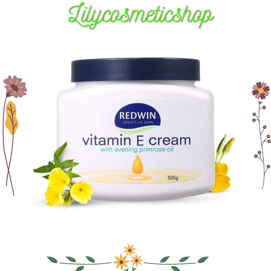 Kem chống khô nẻ da mùa đông Redwin Vitamin E dưỡng ẩm và làm trắng mịn da