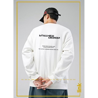 Áo Sweater Such áo chữ form dáng rộng nỉ bông dày dặn ( Đen, Trắng )