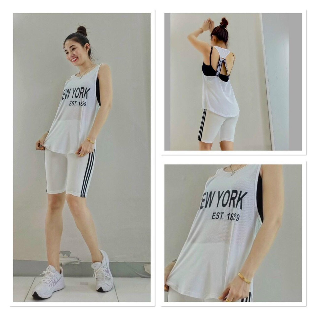 ÁO TANK NEW YORK SIÊU HOT CẬP BẾN CHO CÁC NÀNG ĐI TẬP