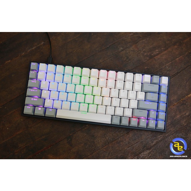 Bàn phím cơ gaming E-Dra EK384 RGB - LED RGB - Huano Switch - Kết nối Type-C